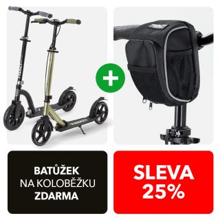 🛴 Koloběžka FRENZY + batůžek ZDARMA 🎒Stylové městské koloběžky pro každodenní použití. Lehký a skladný dopravní prostředek...